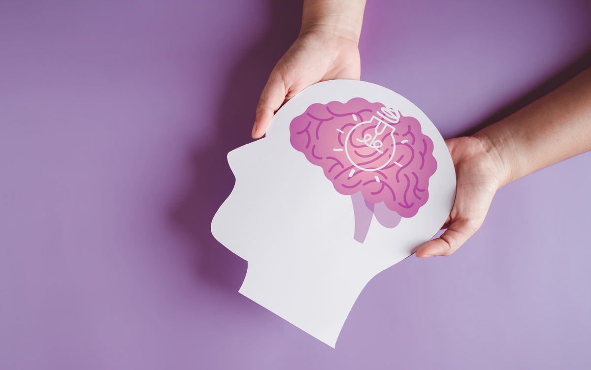 Person reading and learning